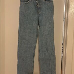 Levi's High Rise Straight Leg Jeans